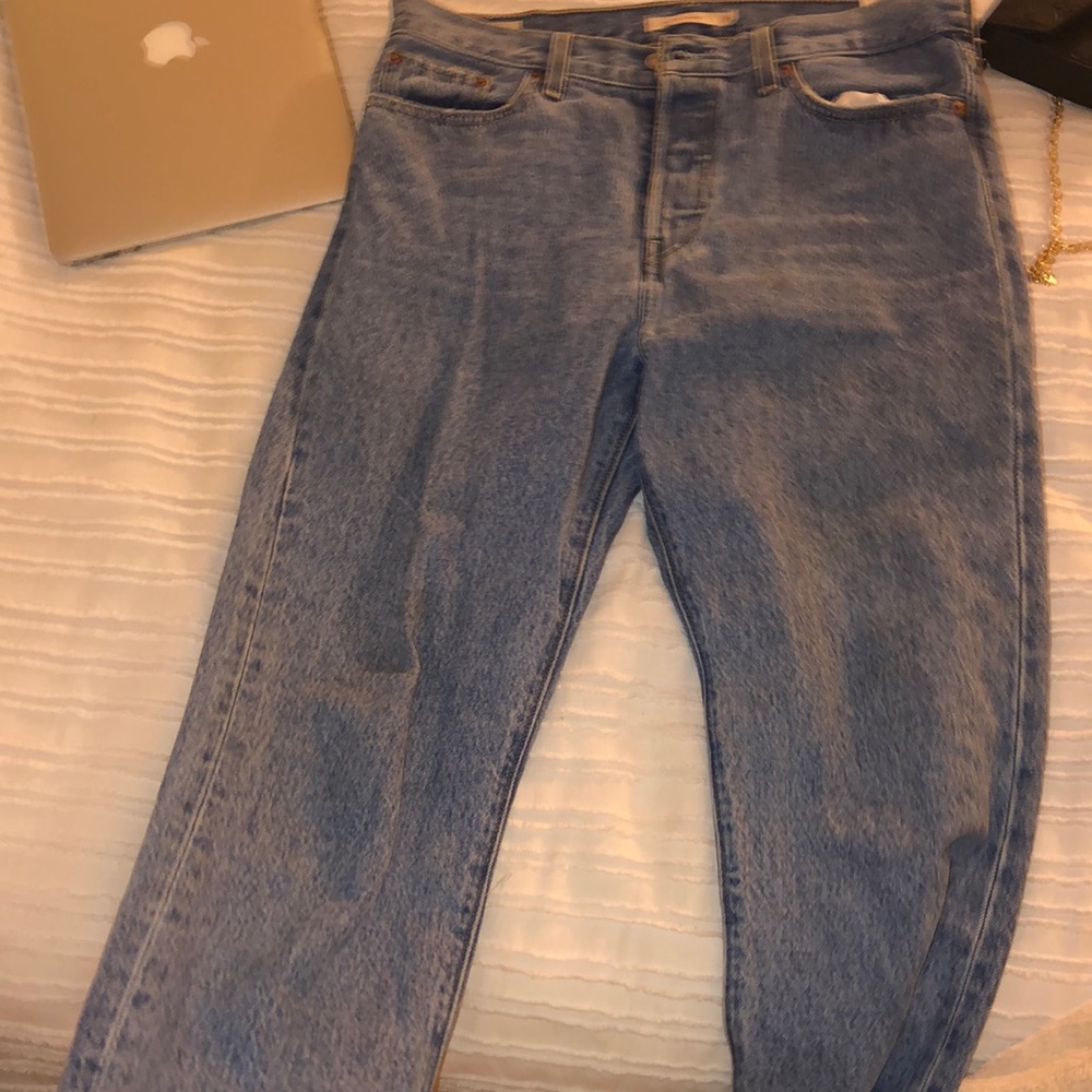 Levi’s wedgie straight 501 size 29